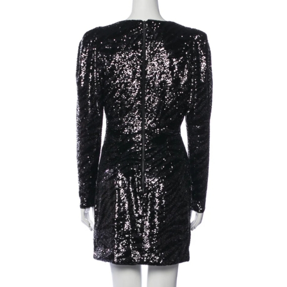 Parker Black V-Neck Dress Women's Size 16 NWT - Picture 4 of 16